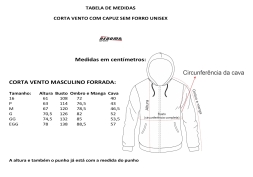 Corta Vento Unissex C/ Capuz